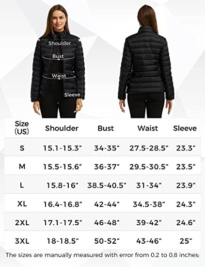 Women's Packable Ultra Light Weight Short Down Jacket