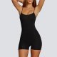Women's Jumpsuits Bodysuit One Piece Strappy Shorts Rompers Workout Sleeveless Outfit